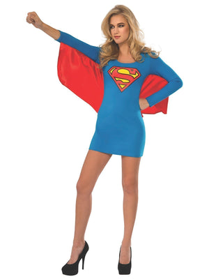 Buy Supergirl Dress With Wings Costume for Adults - Warner Bros DC Comics from Costume World