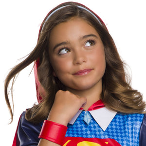 Buy Supergirl Hoodie Costume for Kids & Tweens - Warner Bros DC Super Hero Girls from Costume World