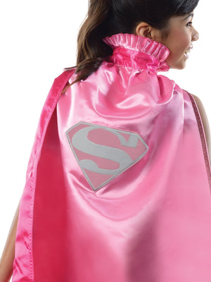 Buy Supergirl Pink Cape for Kids - Warner Bros DC Comics from Costume World
