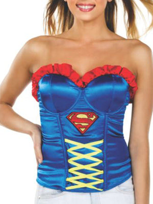 Buy Supergirl Ribbon Detail Corset for Adults - Warner Bros DC Comics from Costume World