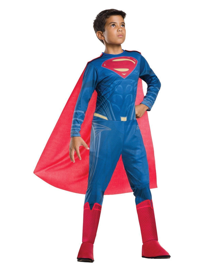 Superman Classic Costume for Kids  - Warner Bros Justice League