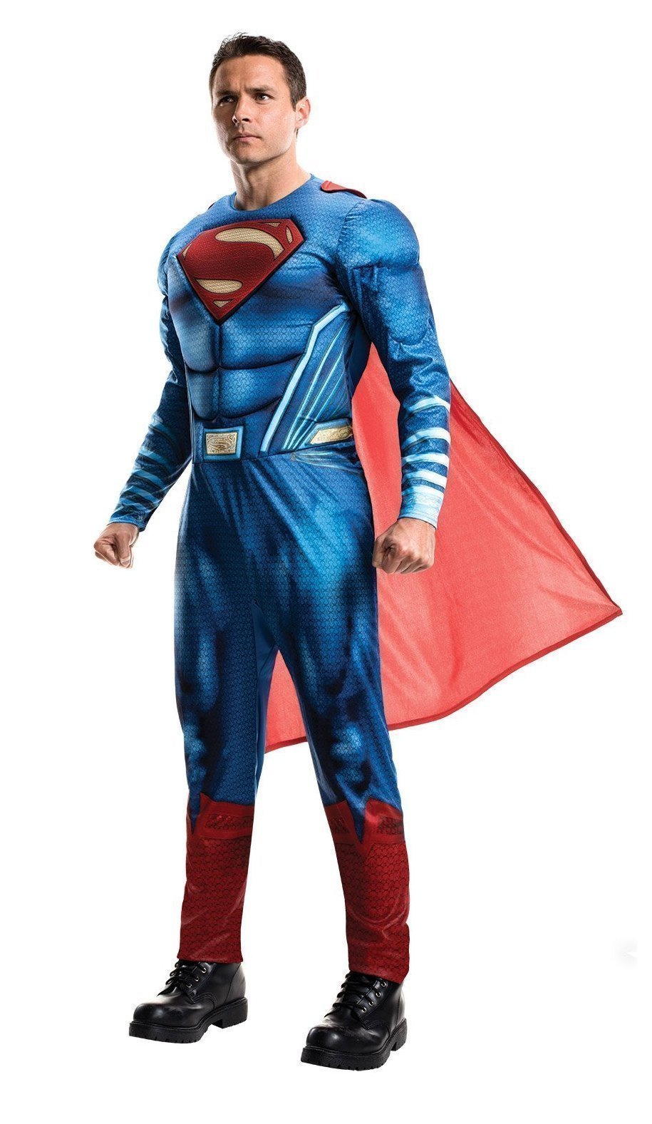 Rubie's Costume Ufficiale DC Superman Muscle Chest Deluxe per