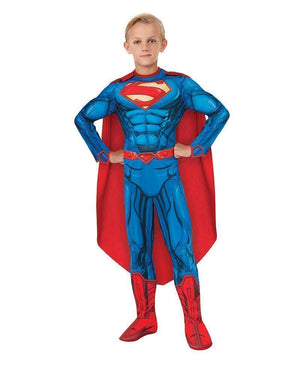 Buy Superman Deluxe Costume for Kids - Warner Bros DC Comics from Costume World