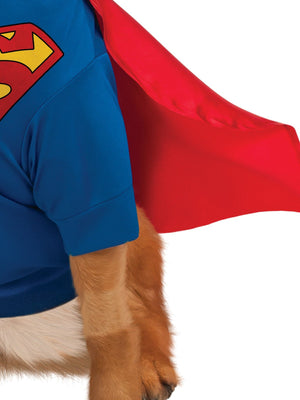 Buy Superman Deluxe Pet Costume - Warner Bros DC Comics from Costume World