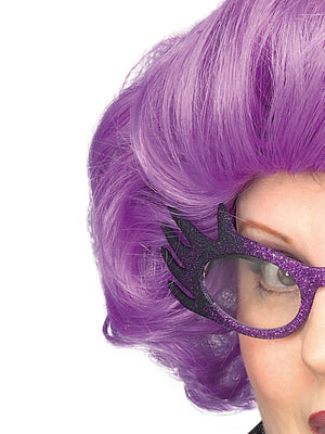 Buy The Dame Purple Wig for Adults from Costume World