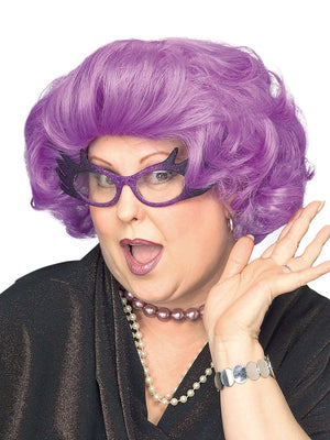 Buy The Dame Purple Wig for Adults from Costume World