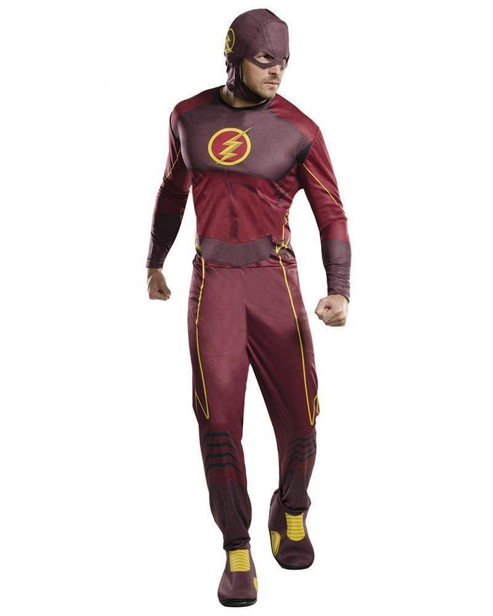 The Flash Costume for Adults - Warner Bros Justice League