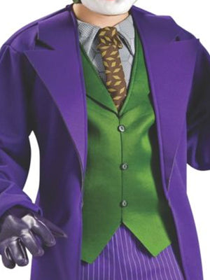 Buy The Joker Deluxe Costume for Kids - Warner Bros Dark Knight from Costume World