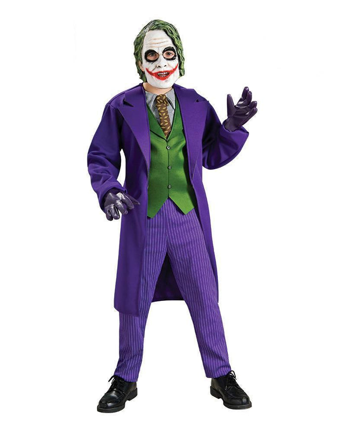 The Joker Deluxe Costume for Kids - Warner Bros Dark Knight