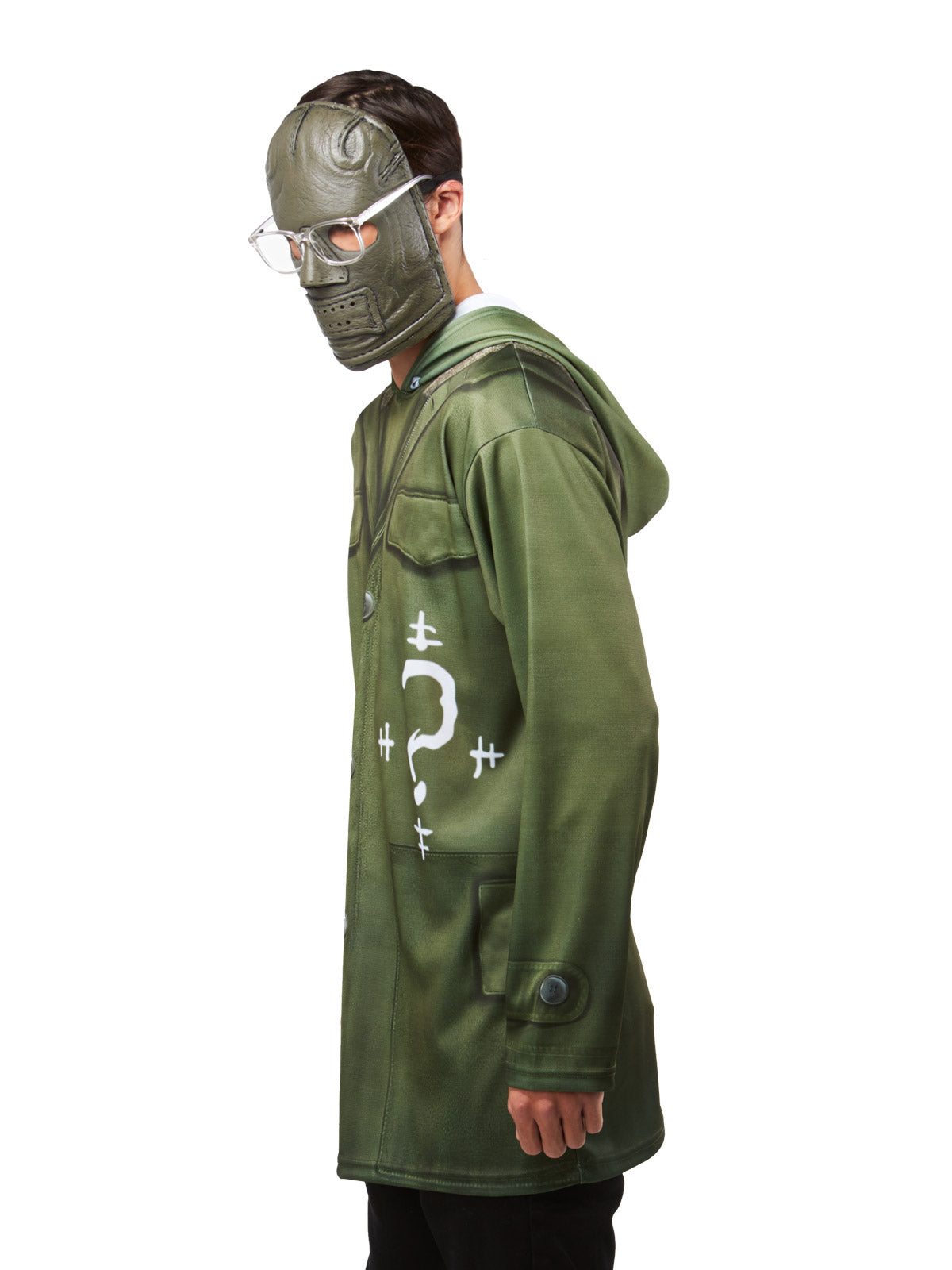 The Riddler Mask Store The Riddler Costume Top for Adults - The Batman | Costume World NZ