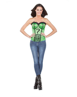 Buy The Riddler Ribbon Corset for Adults - Warner Bros DC Comics from Costume World