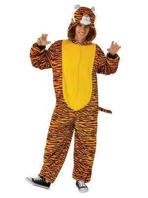 Buy Tiger Furry Onesie for Adults from Costume World