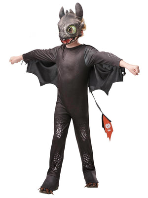 Buy Toothless Night Fury Deluxe Costume for Kids - Universal How to Train Your Dragon from Costume World