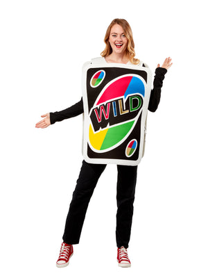 Buy Uno Wild Card Tabard Costume for Adults - Mattel Games from Costume World