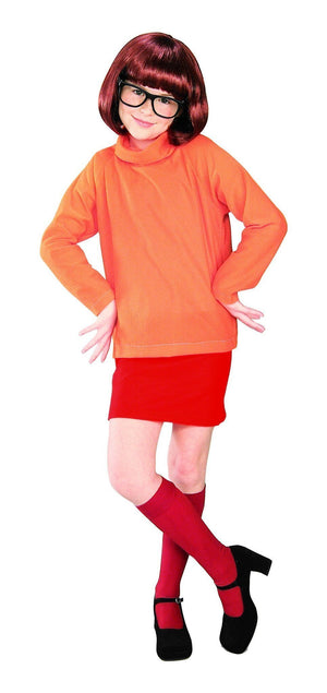 Buy Velma Costume for Kids - Warner Bros Scooby Doo from Costume World