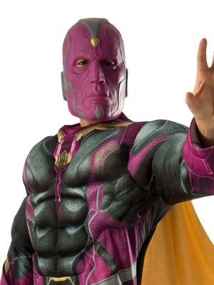 Buy Vision Deluxe Costume for Adults - Marvel Avengers from Costume World