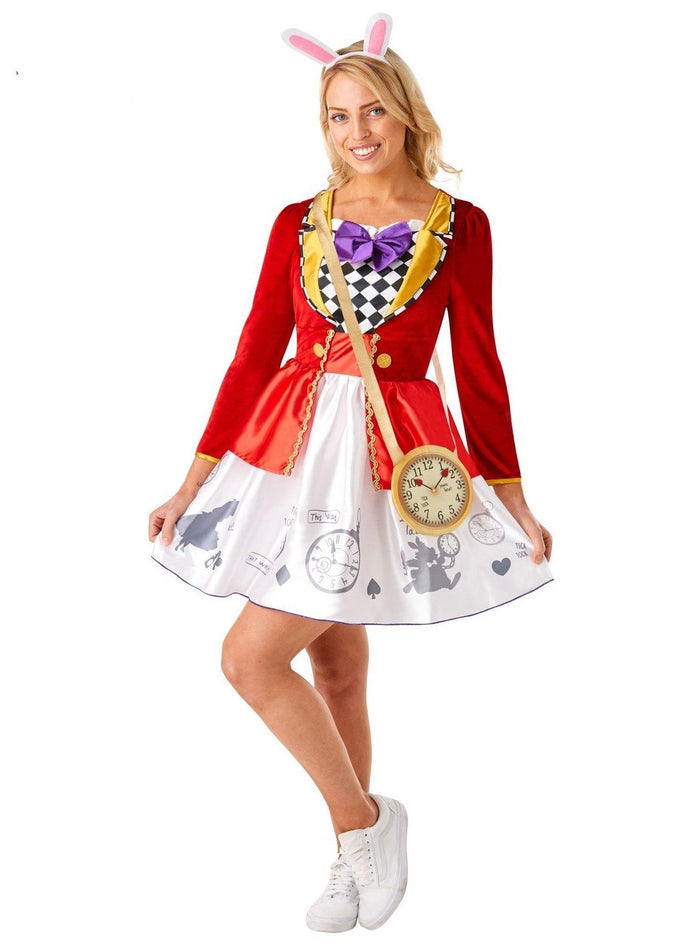 White Rabbit Costume for Adults - Disney Alice in Wonderland