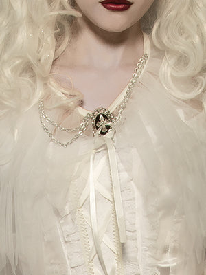 Buy White Witch Capelet for Adults from Costume World