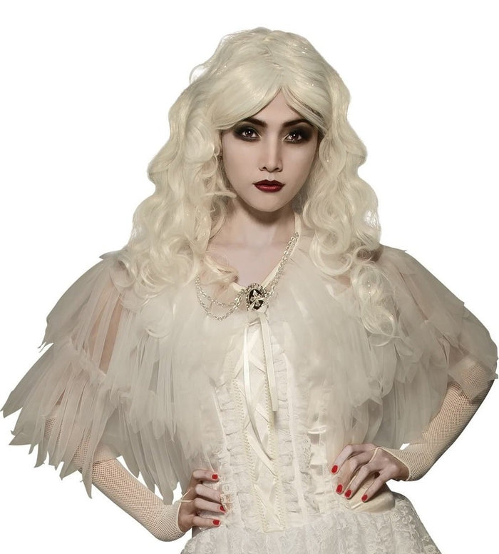 White Witch Capelet for Adults