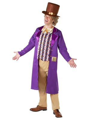 Buy Willy Wonka Deluxe Costume for Adults - Warner Bros Charlie and the Chocolate Factory from Costume World