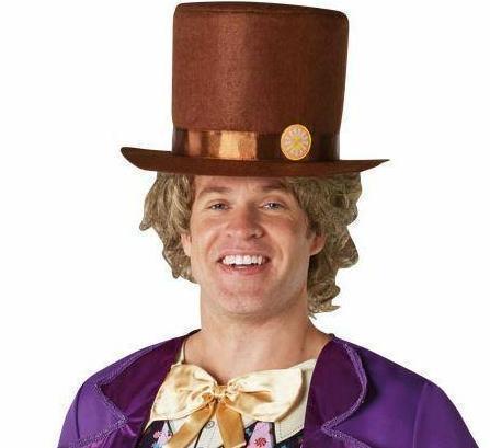 Willy Wonka Wig for Adults - Warner Bros Charlie and the Chocolate Factory