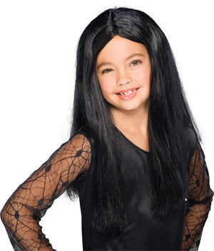 Buy Witch's Long Black Wig for Kids from Costume World