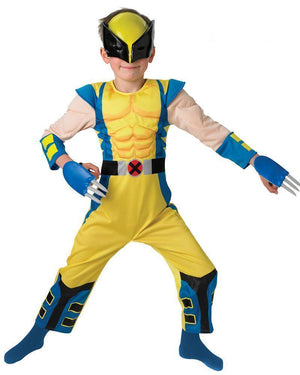 Buy Wolverine Deluxe Costume for Kids - Marvel X-Men from Costume World