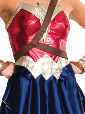 Buy Wonder Woman Deluxe Costume for Adults - Warner Bros Justice League from Costume World