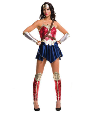 Buy Wonder Woman Deluxe Costume for Adults - Warner Bros Justice League from Costume World