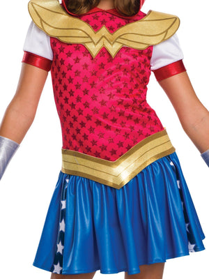 Buy Wonder Woman Hoodie Costume for Kids – Warner Bros DC Super Hero Girls from Costume World