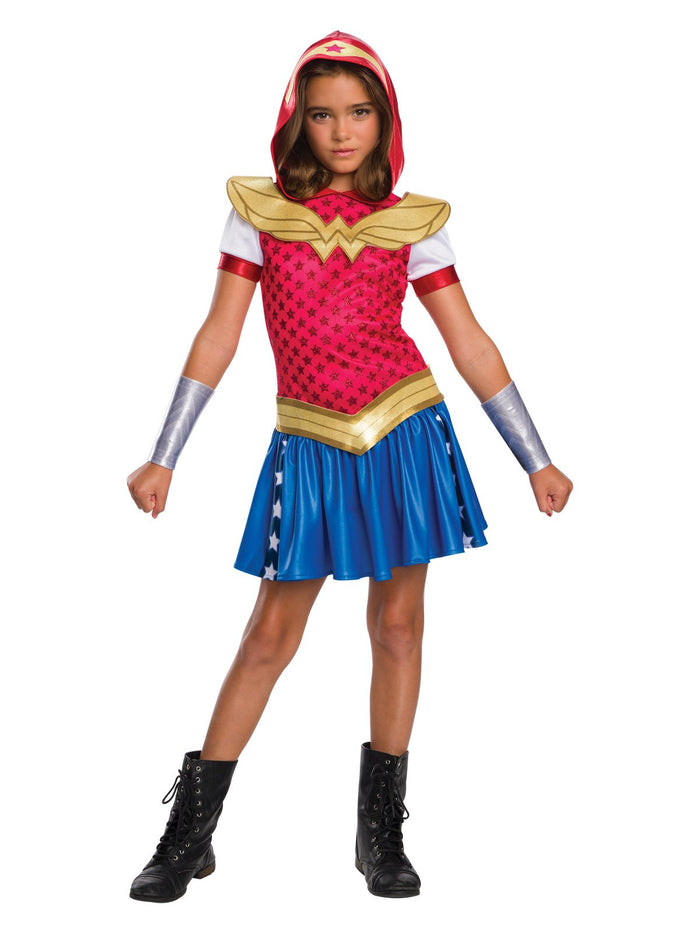 Wonder Woman Hoodie Costume for Kids - Warner Bros DC Super Hero Girls