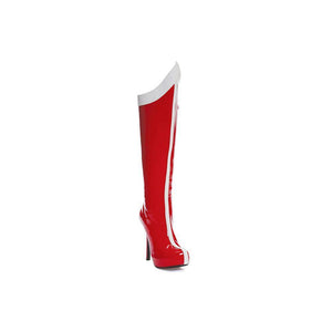 Buy Wonderwoman Red and White Superhero Boots for Adults from Costume World