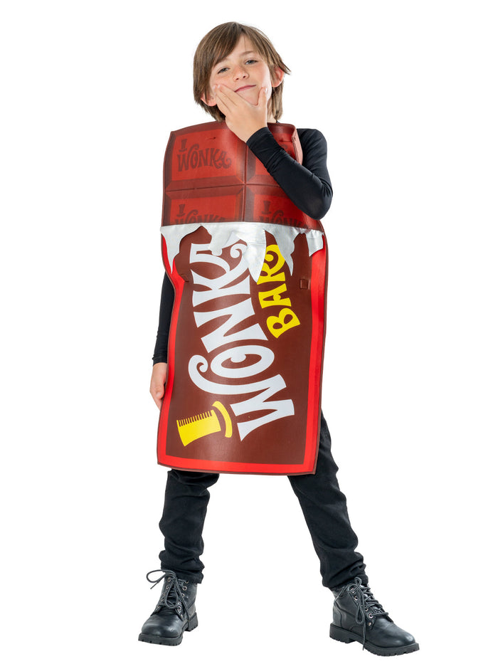 Wonka Bar Tabard Costume for Kids - Warner Bros Charlie and the Chocolate Factory