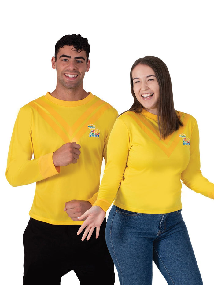Yellow Wiggle 30th Anniversary Top for Adults - The Wiggles
