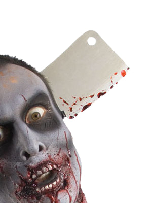 Buy Zombie Cleaver Through Head Accessory from Costume World