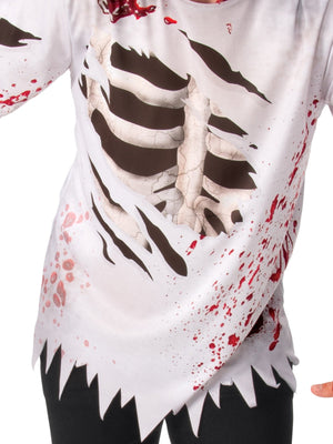 Buy Zombie Costume Top for Adults from Costume World