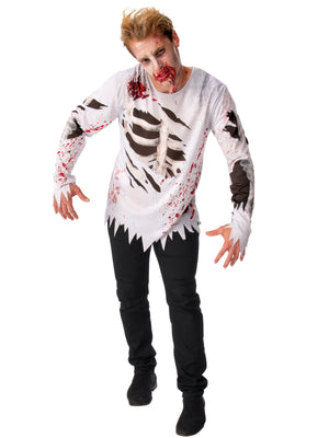 Buy Zombie Costume Top for Adults from Costume World