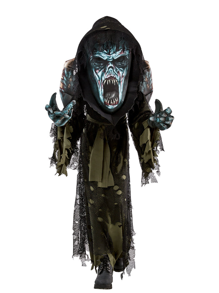 Zombie Hooded Robe Costume for Kids