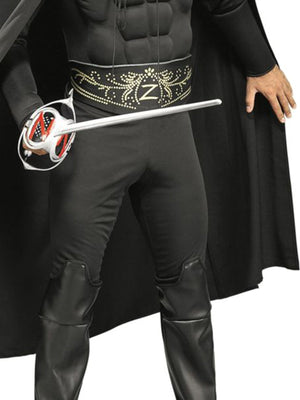 Buy Zorro Deluxe Muscle Chest Costume for Adults - Zorro from Costume World